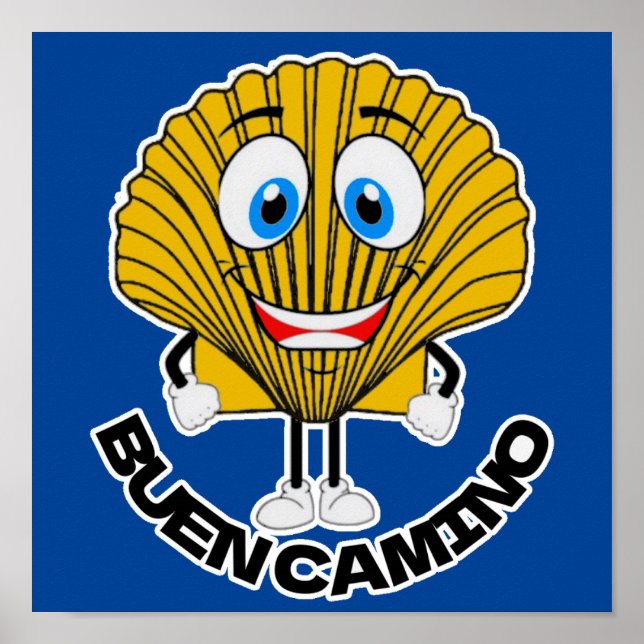 Affiche Camino de Santiago (Devant)