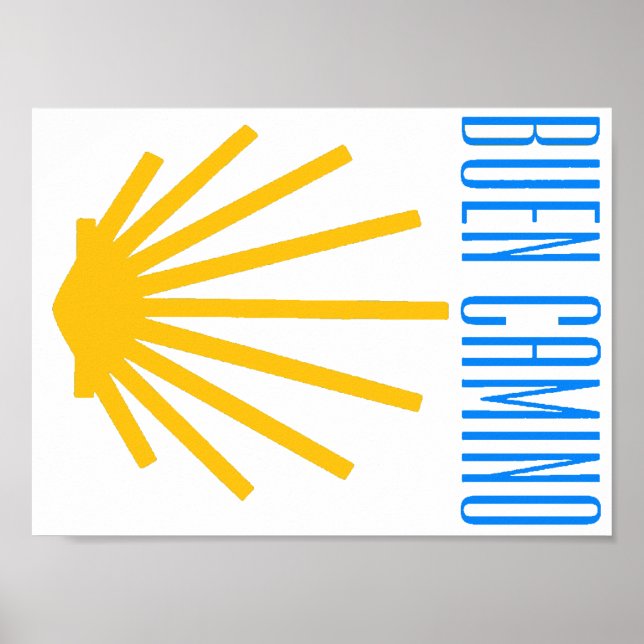 Affiche Camino de Santiago (Devant)