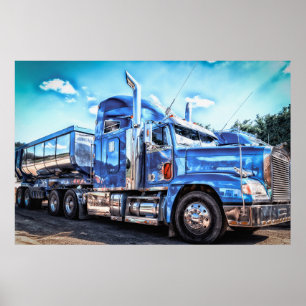 Affiche Camion avec style