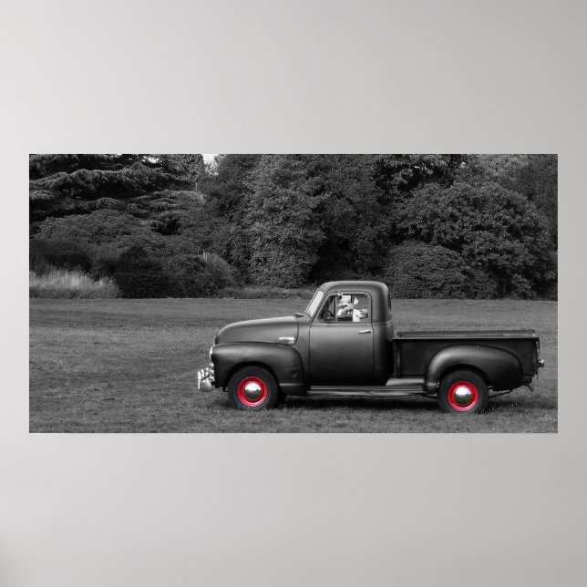 Affiche Camion Chevy 3100 (Devant)