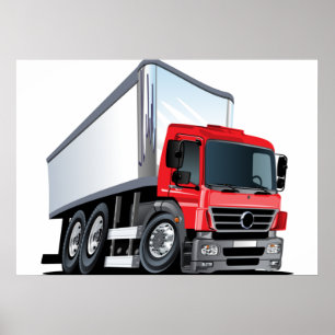 Affiche Camion de dessin