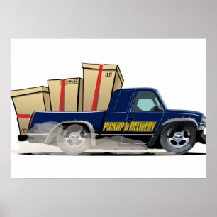 Affiche Camion de dessin