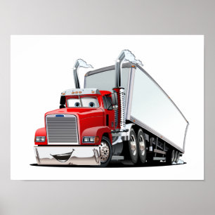Affiche Camion de dessin