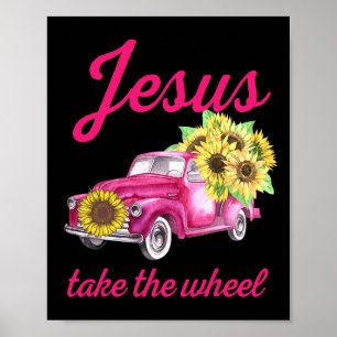 Affiche Camion de sensibilisation au cancer du sein Jésus