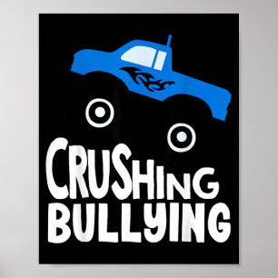 Affiche Camion Monstre Anti-Harcèlement Enfants Contre l'I