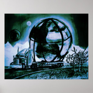 Affiche Camionnage de Mixta de La