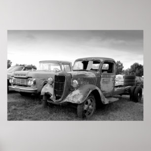 Affiche Camions vintages