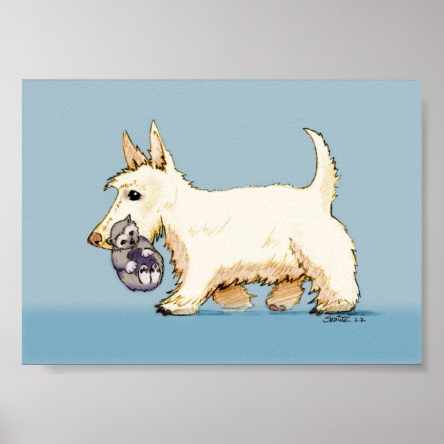 Affiche Cammy avec Cub Wolverine - Coloré (Devant)