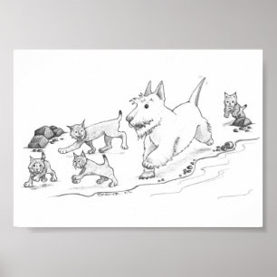 Affiche Cammy et les chatons