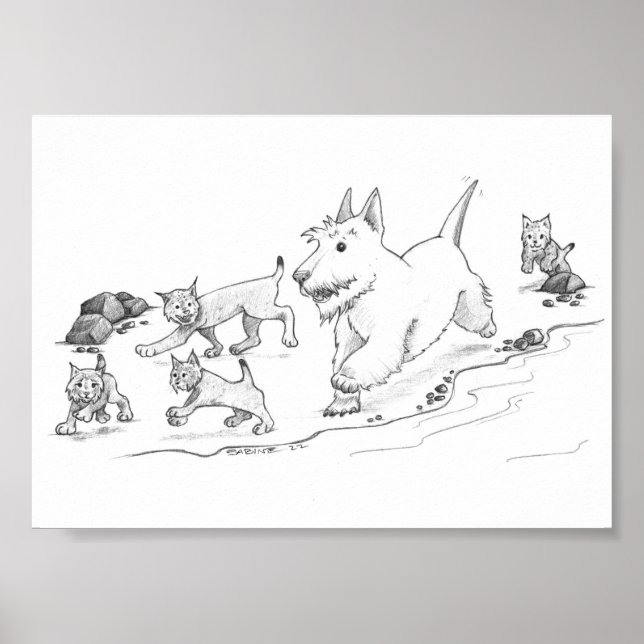 Affiche Cammy et les chatons (Devant)