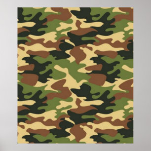 Affiche camouflage