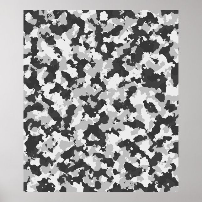 Affiche camouflage (Devant)