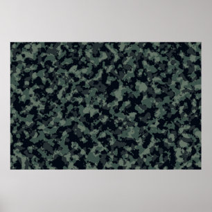 Affiche Camouflage texture militaire