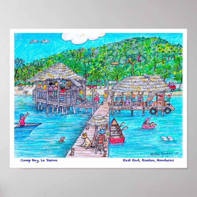 Affiche Camp Bay, La Sierna (Devant)