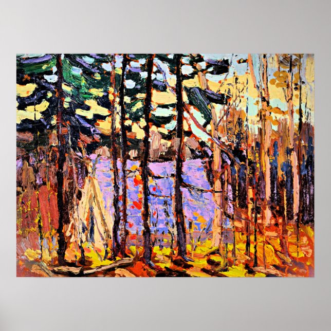 Affiche Camp d'artistes, Canoe Lake (Devant)