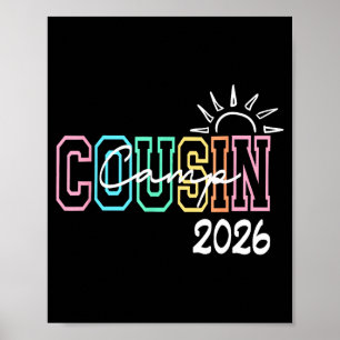Affiche Camp de cousins 2026 vacances d'été en famille à l