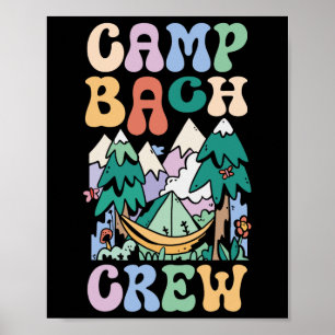 Affiche Camp de fête de fiançailles Camp de Bachelorette C