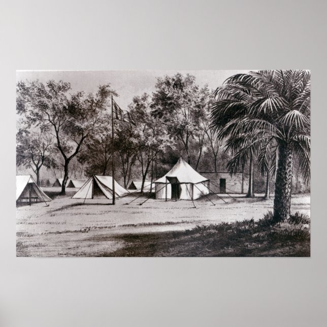 Affiche Camp de Lord Wolseley à Korti (Devant)
