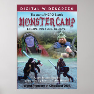 Affiche Camp de monstre