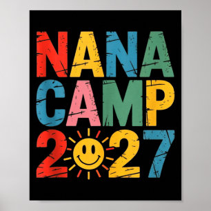 Affiche Camp de Nana 2027 vacances familiales équipage de 
