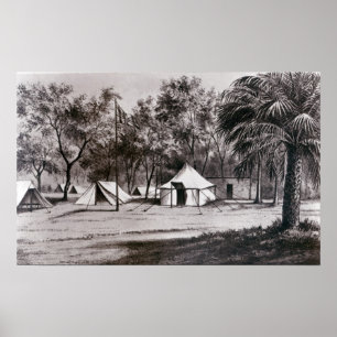 Affiche Camp de seigneur Wolseley's chez Korti