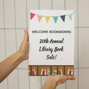 Affiche Campagne de collecte de fonds de la fête de Bookwo