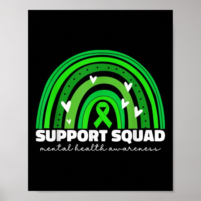 Affiche Campagne de soutien Mois de sensibilisation à la s (Devant)