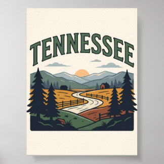 Affiche Campagne du Tennessee