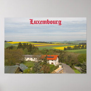 Affiche Campagne luxembourgeoise
