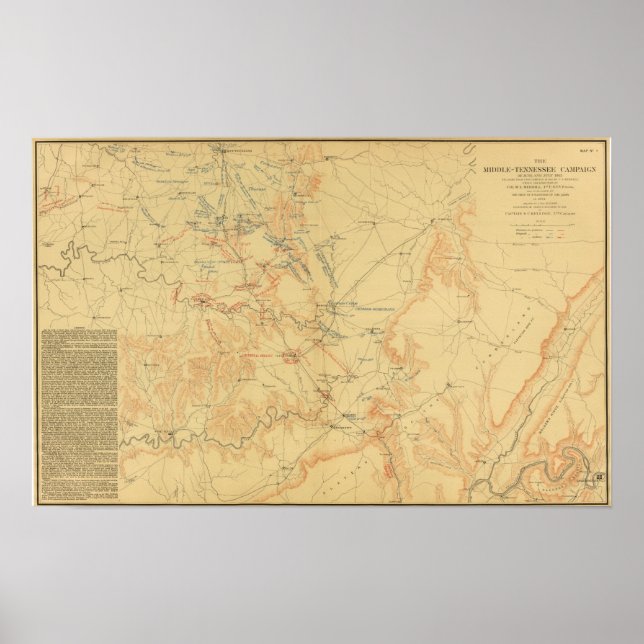 Affiche Campagne médiane du Tennessee (Devant)