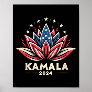 Affiche Campagne Présidentielle Kamala Harris 2024 pour Fe