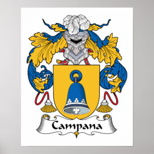 Affiche Campana Family Crest