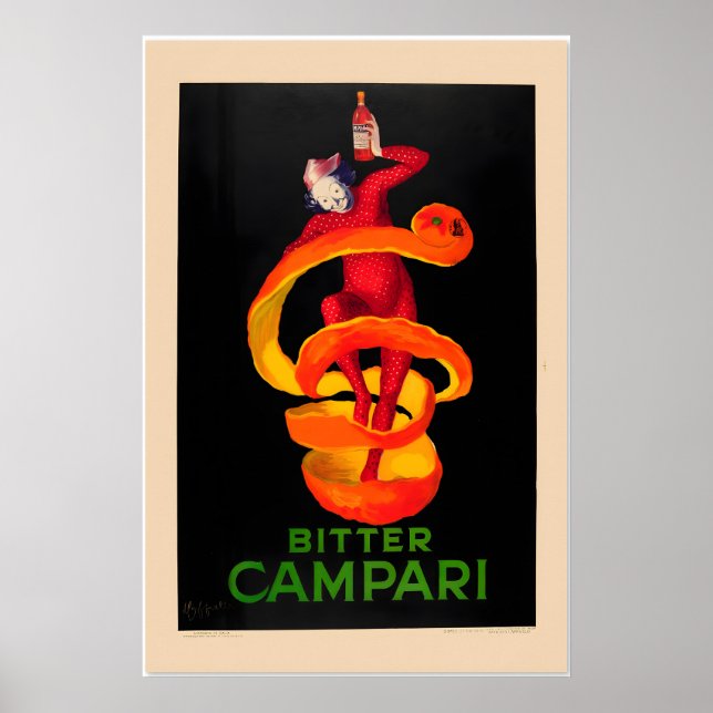 Affiche Campari Bitter - Leonetto Cappiello Vintage (Devant)