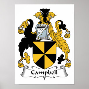 Affiche Campbell Family Crest