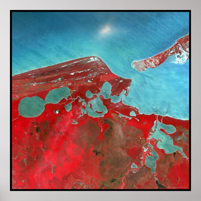 Affiche Campeche Péninsule du Yucatan Mexique (Devant)