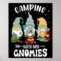 Camping avec mes gnomes drôle de camp de gnomes