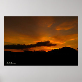 Affiche Campobasso, un tramonto!