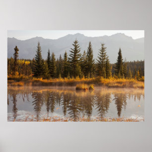 Affiche Canada, Alberta, parc national de Jasper