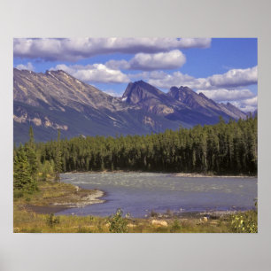 Affiche Canada, Alberta, parc national de Jasper. Grand