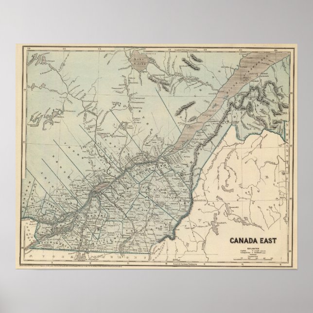 Affiche Canada Est (Devant)