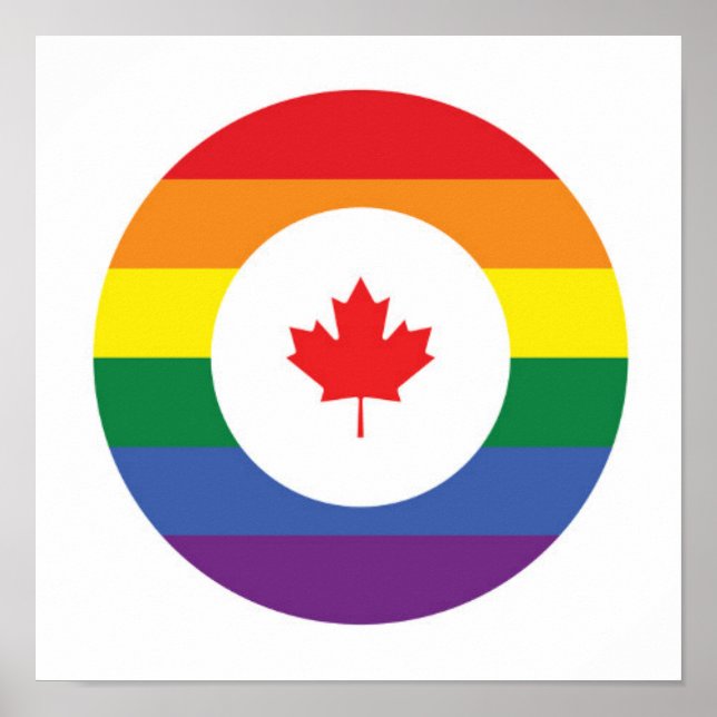 Affiche Canada Gay Pride (Devant)