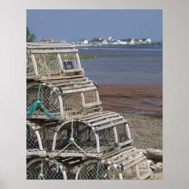 Affiche Canada, Île du Prince Édouard, Rustico. Homard (Devant)