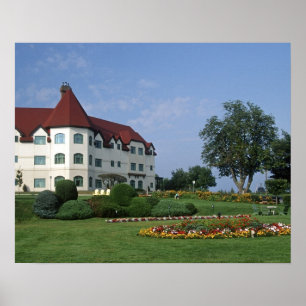 Affiche Canada, Nouveau-Brunswick, St Andrews. Le Fairmont