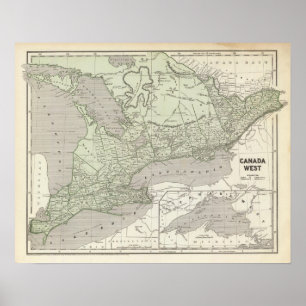Affiche Canada Ouest