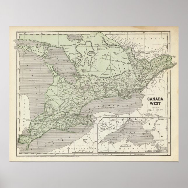 Affiche Canada Ouest (Devant)