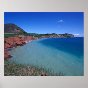 Affiche Canada, Québec, Îles de la Madeleine, Cap Alright
