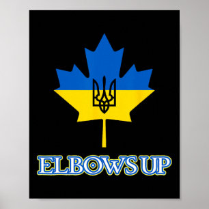 Affiche Canada soutient l'Ukraine en donnant un coup de co