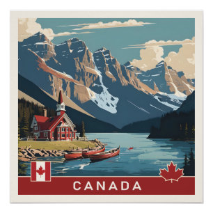 Affiche Canada Travel