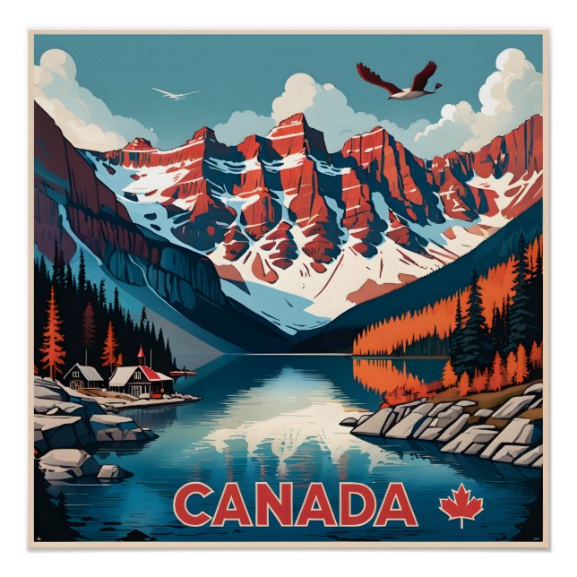 Affiche Canada Travel (Devant)