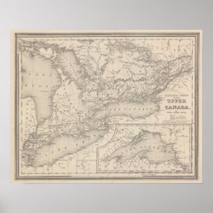 Affiche Canada West Upper